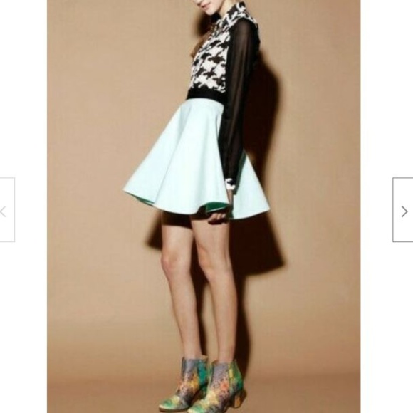 Stylestalker Dresses & Skirts - Stylestalker Skater Bombshell Circle Skirt in Mint